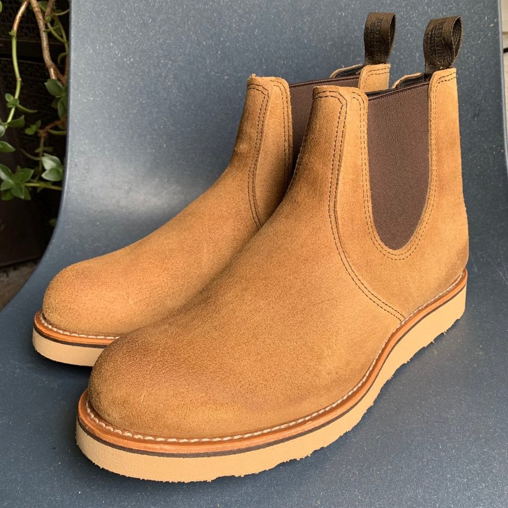 Red Wing Heritage 3192 Classic Chelsea Hawthorne Muleskinner Leather Boot 11.5 D